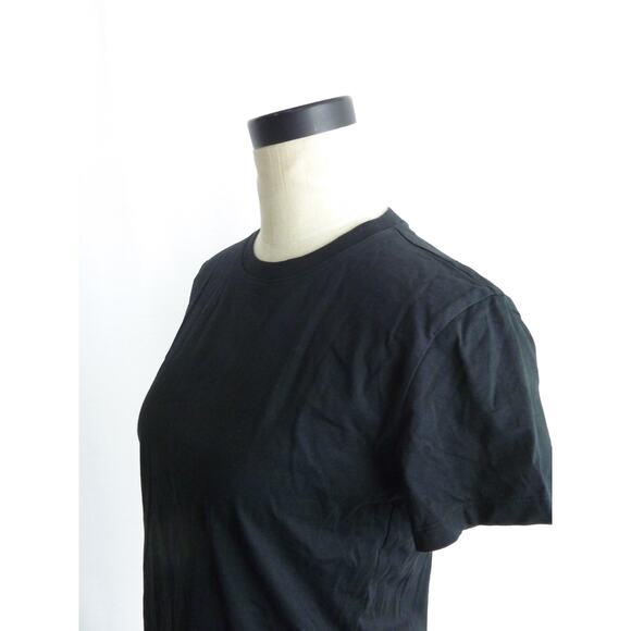 NWT Everlane The Organic Cotton Box Cut Tee in XS Black T-Shirt - Picture 4 of 6
